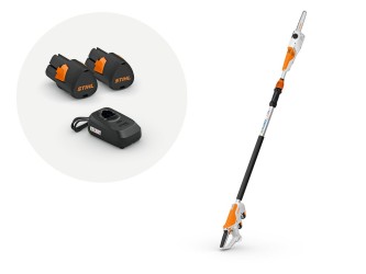 STIHL Akku-Hochentaster HTA 30 mit 2x Akku AS 2 und Ladegerät ALS 31