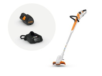 STIHL Akku-Motorsense FSA 30 mit Akku AS 2 und Ladegerät AL 1