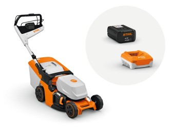 STIHL Akku-Rasenmäher RMA 443 PV mit Akku AP 30 und Ladegerät AL 301