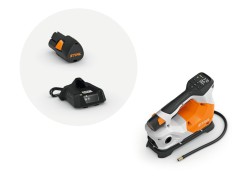 Stihl Akku Kompressor KOA 20 - Set mit Akku AS 2 und Ladegerät AL 1